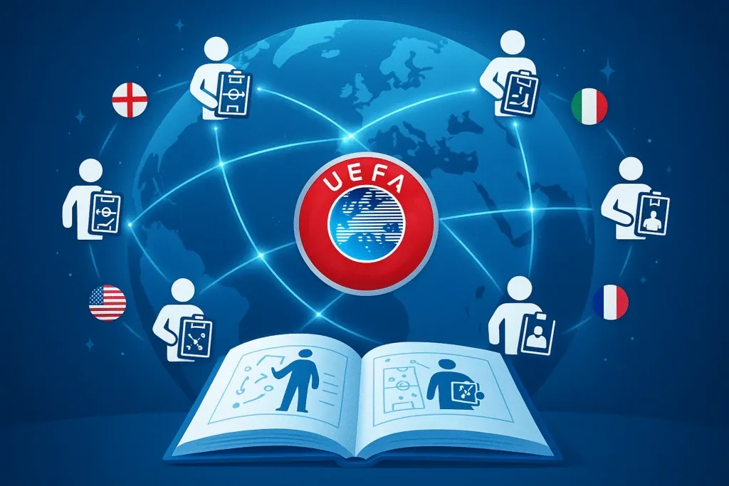 Treneri iz cijelog svijeta koji prolaze obuku pod okriljem UEFA-e