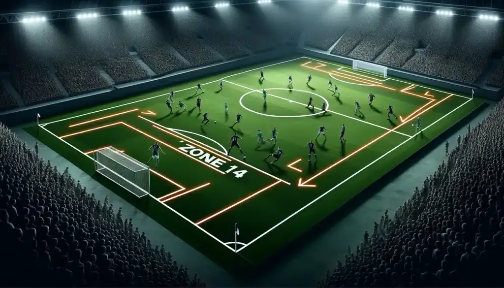 A pitch that highlights Zone 14