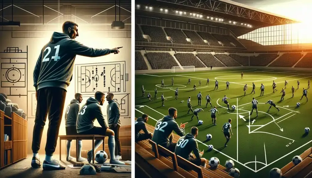 Instructions in training make champions in matches