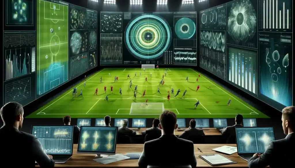 Football analysis during a training session