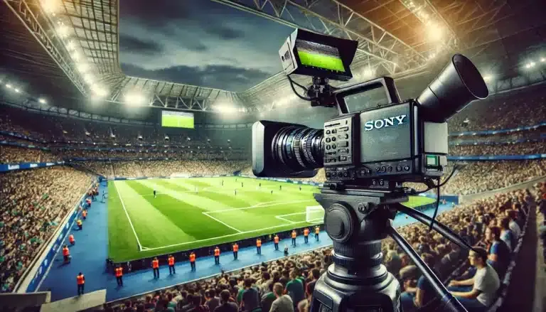 Sony-Kamera im Einsatz