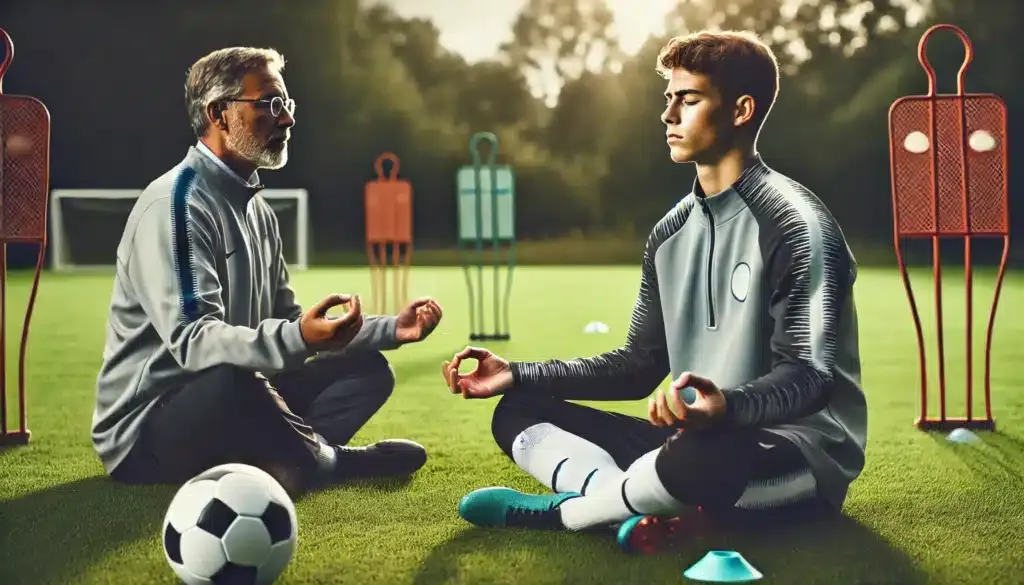 Mental training in football