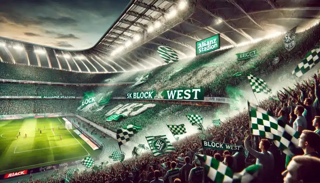 Graphical representation of the West block