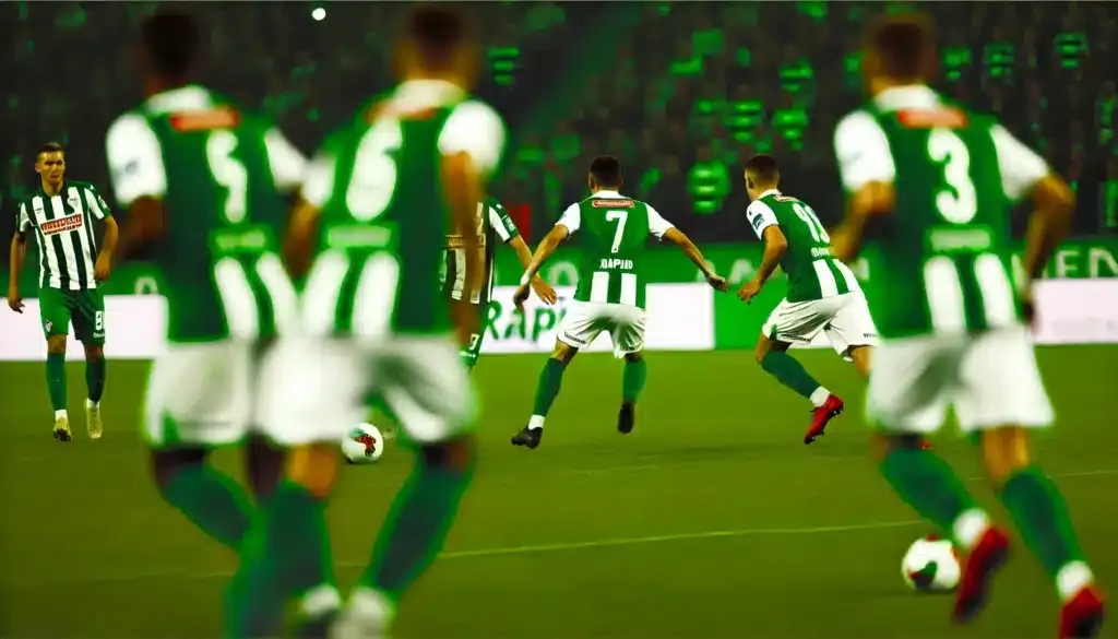 “Rapid” players in a match
