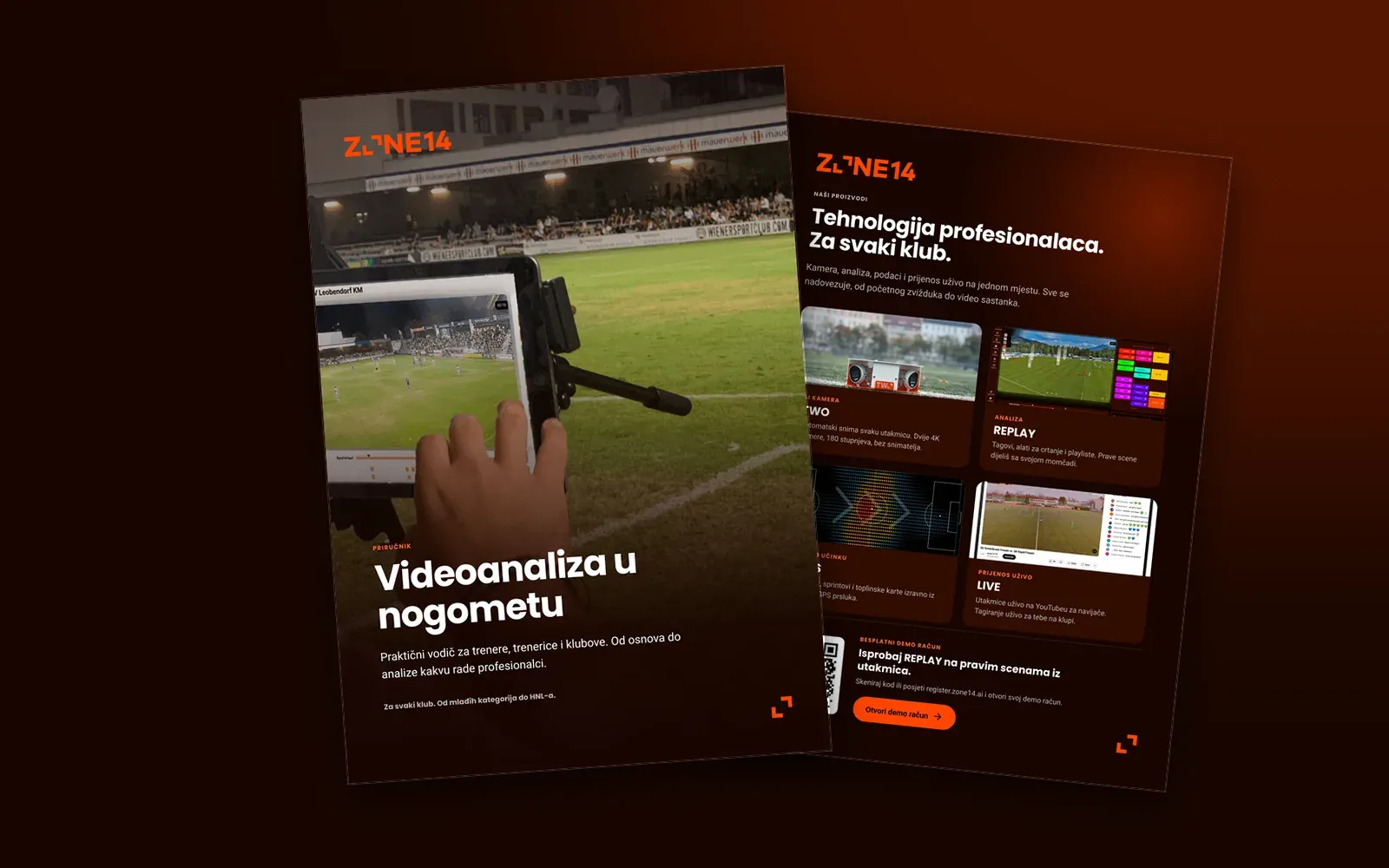 Naslovnica zone14 priručnika za videoanalizu