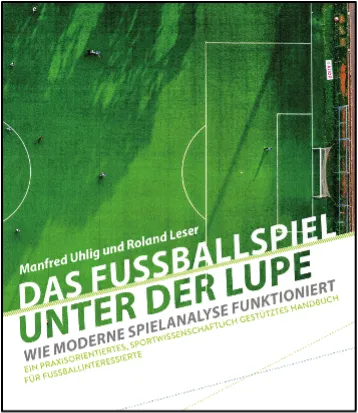 Buchcover „Das Fußballspiel unter der Lupe“ von Manfred Uhlig und Roland Leser