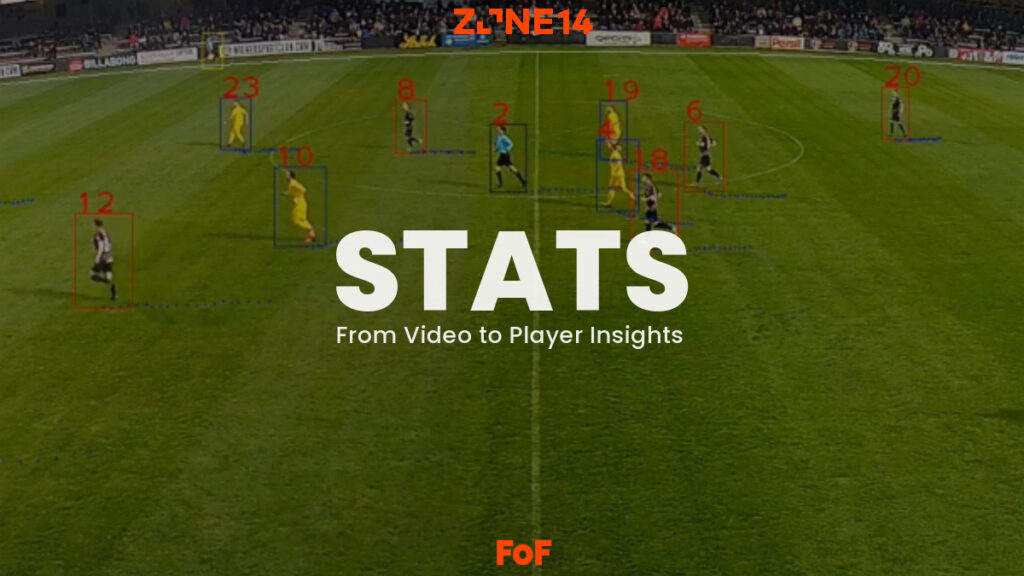 zone14 STATS: automatische Statistiken für Fußballspiele mit nur einer Kamera